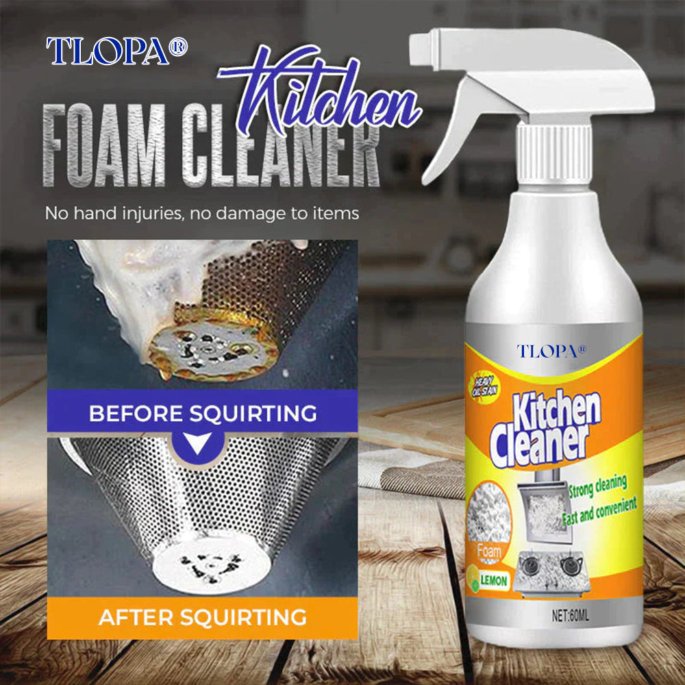 🔥 2025 Best-Selling Kitchen Hot Sale 🔥 TLOPA® Powerful Kitchen Foam Cleaner